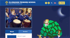 Desktop Screenshot of ellinghamschool.co.uk